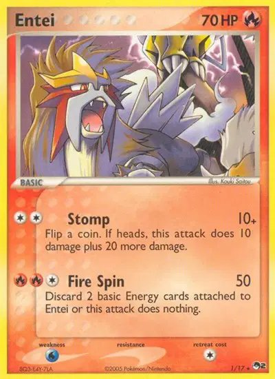 Entei — POP Series 2 1