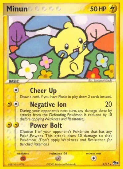 Minun — POP Series 3 4