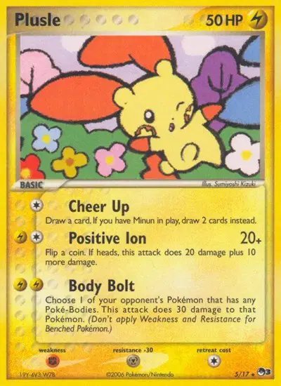 Plusle — POP Series 3 5