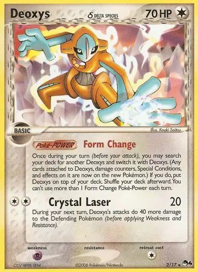 Deoxys (Normal Forme) (Delta Species) — POP Series 4 2