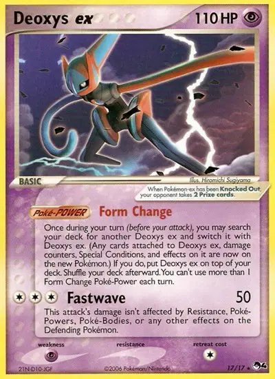 Deoxys ex (Speed Forme) — POP Series 4 17