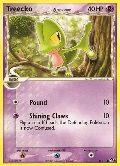 Treecko (Delta Species) — POP Series 4 15