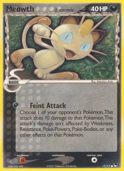 Meowth (Delta Species) — POP Series 5 11