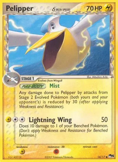 Pelipper (Delta Species) — POP Series 5 14