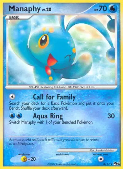 Manaphy — POP Series 6 3