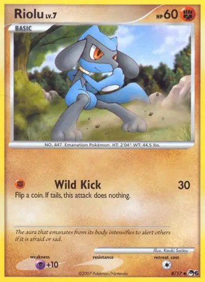 Riolu — POP Series 6 8