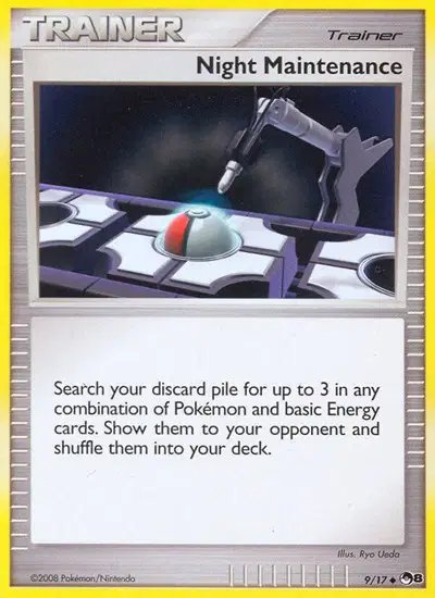 Night Maintenance — POP Series 8 9