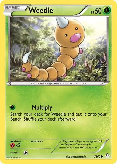 Weedle — Primal Clash 1