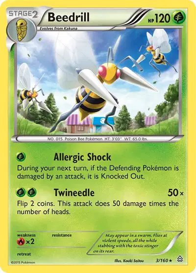 Beedrill — Primal Clash 3