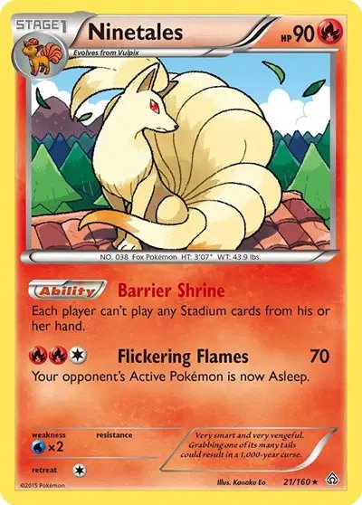 Ninetales — Primal Clash 21