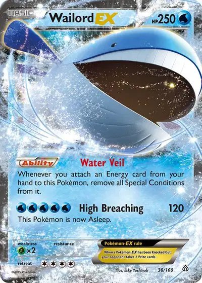 Wailord EX — Primal Clash 38