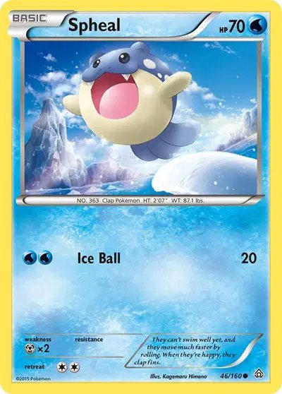 Spheal (46) — Primal Clash 46