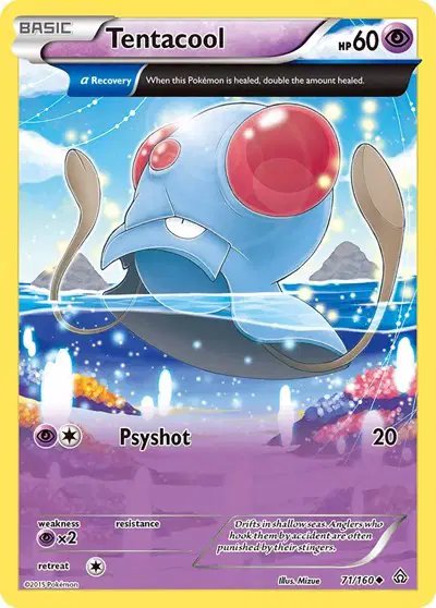 Tentacool (Alpha) — Primal Clash 71