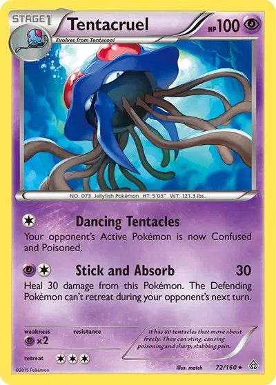 Tentacruel — Primal Clash 72