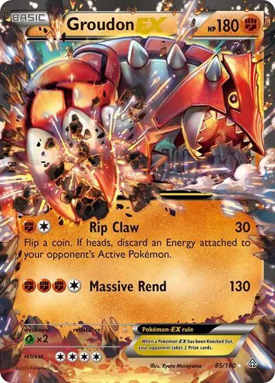Groudon EX — Primal Clash 85