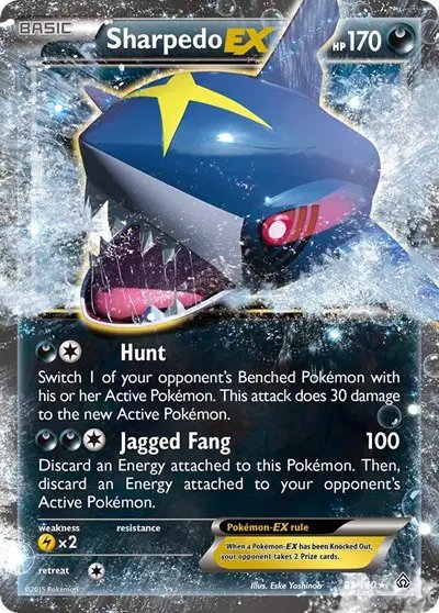 Sharpedo EX — Primal Clash 91