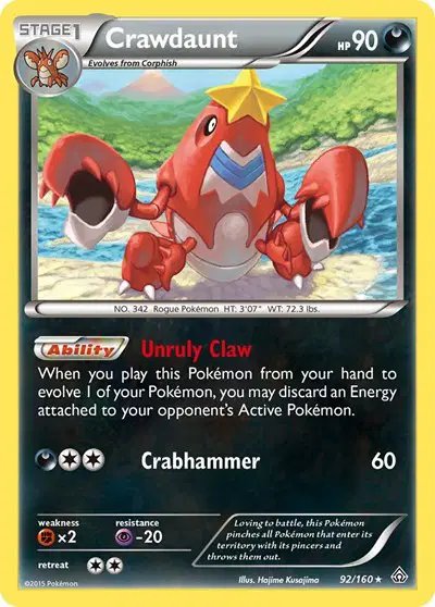 Crawdaunt — Primal Clash 92