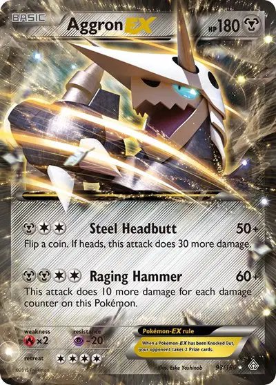 Aggron EX — Primal Clash 93