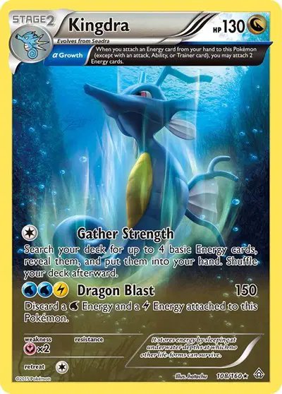 Kingdra (Alpha) — Primal Clash 108