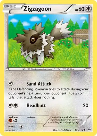 Zigzagoon — Primal Clash 111