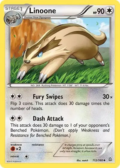 Linoone — Primal Clash 112