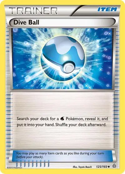 Dive Ball — Primal Clash 125