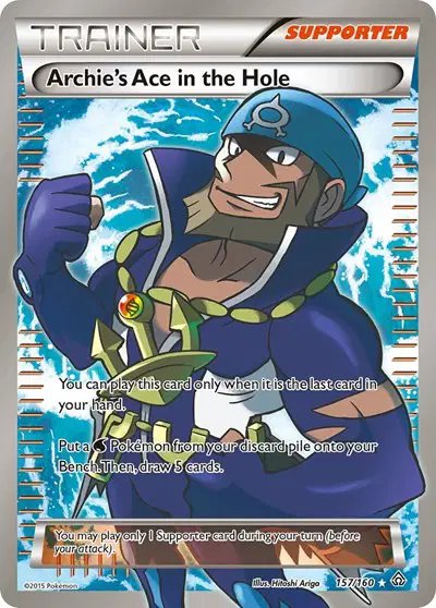 Archie's Ace in the Hole (157 Full Art) — Primal Clash 157