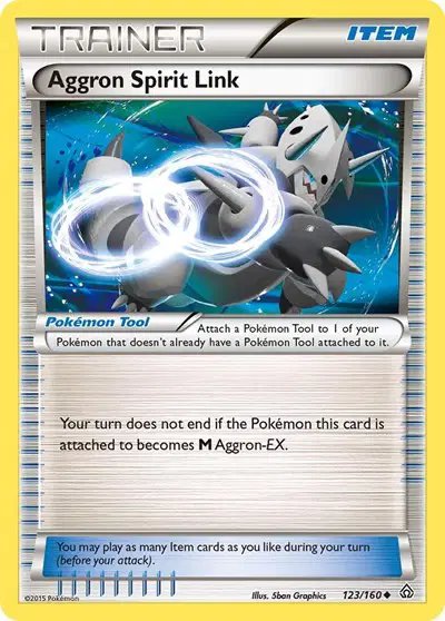 Aggron Spirit Link — Primal Clash 123