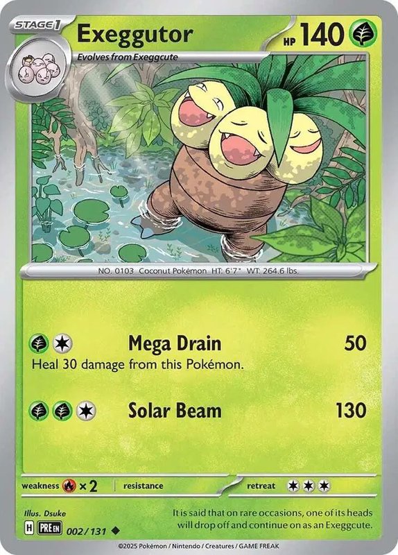 Exeggutor — Prismatic Evolutions 002/131