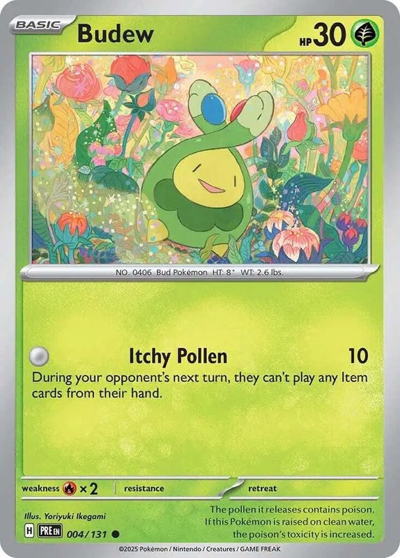 Budew — Prismatic Evolutions 004/131