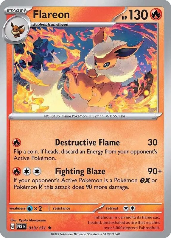 Flareon — Prismatic Evolutions 013/131