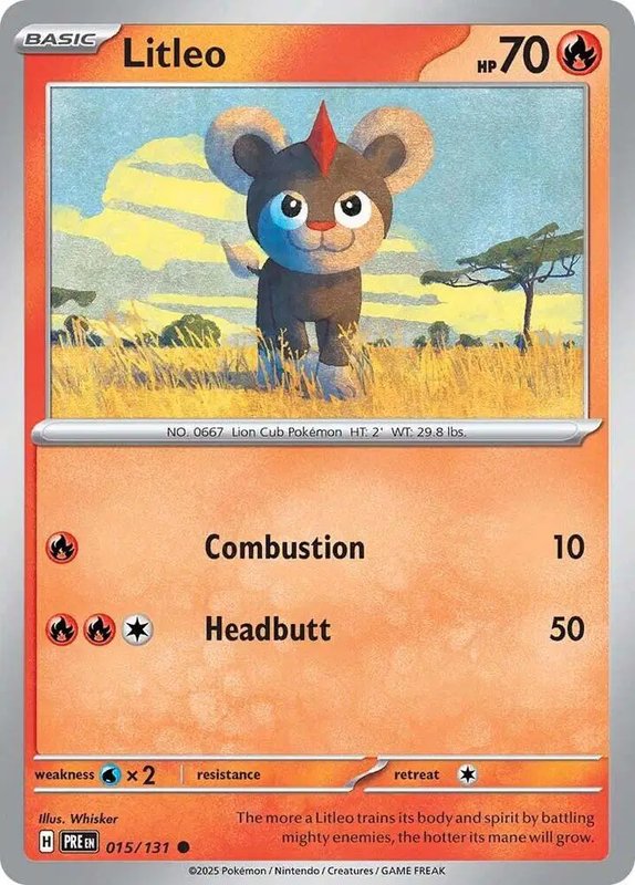 Litleo — Prismatic Evolutions 015/131