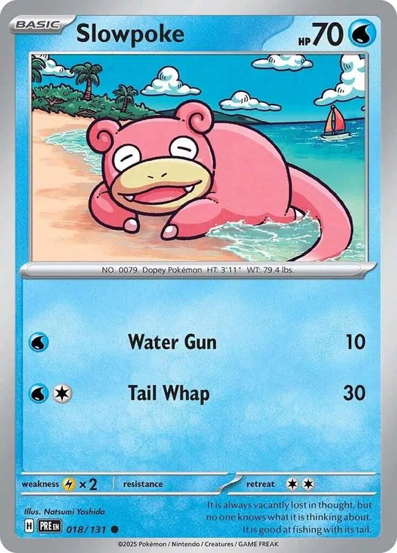 Slowpoke — Prismatic Evolutions 018/131