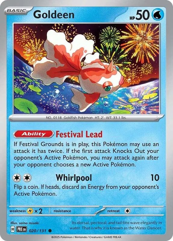 Goldeen — Prismatic Evolutions 020/131