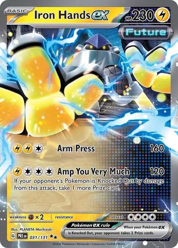 Iron Hands ex — Prismatic Evolutions 031/131