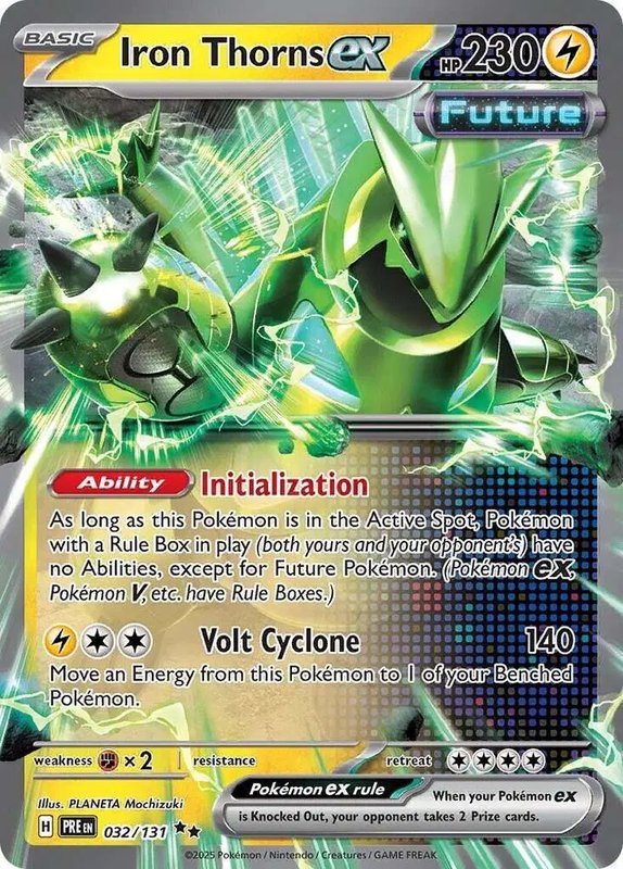 Iron Thorns ex — Prismatic Evolutions 032/131