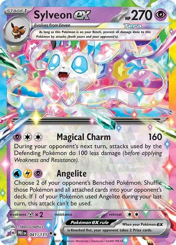 Sylveon ex — Prismatic Evolutions 041/131