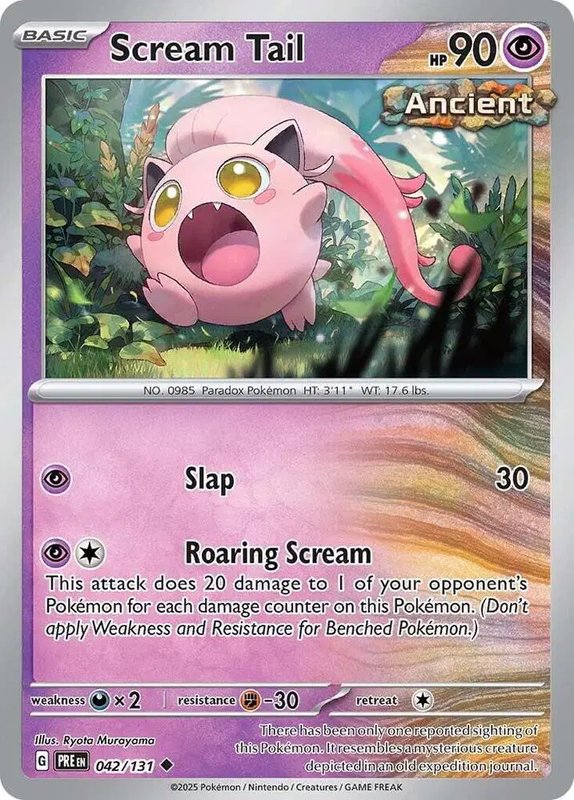 Scream Tail — Prismatic Evolutions 042/131