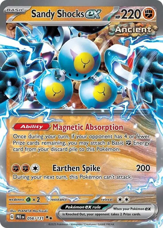 Sandy Shocks ex — Prismatic Evolutions 056/131