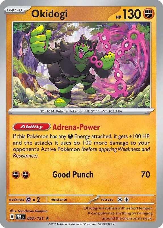 Okidogi — Prismatic Evolutions 057/131