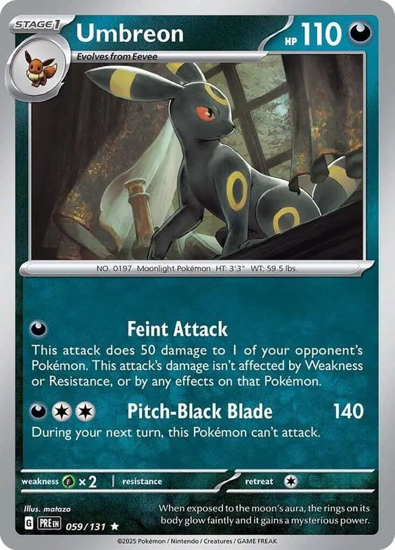 Umbreon — Prismatic Evolutions 059/131