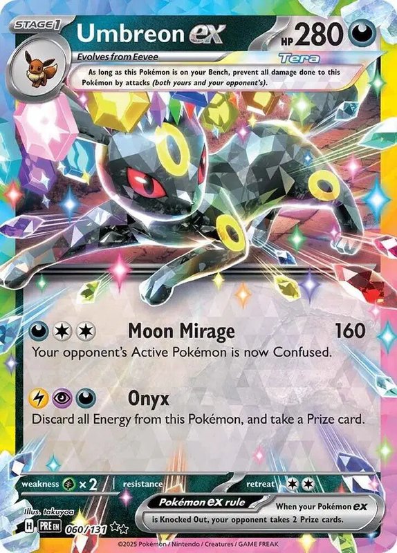 Umbreon ex — Prismatic Evolutions 060/131