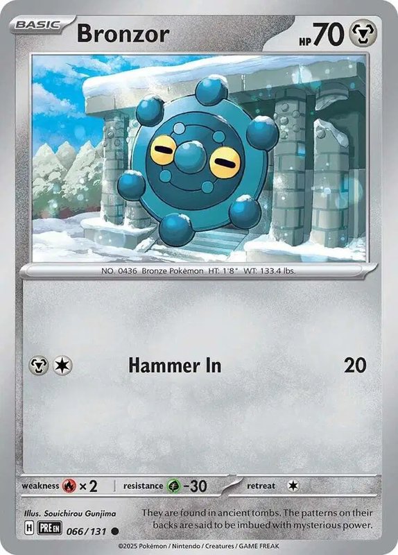 Bronzor — Prismatic Evolutions 066/131