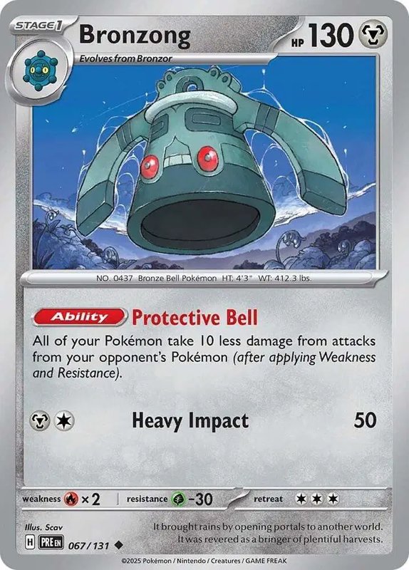 Bronzong — Prismatic Evolutions 067/131