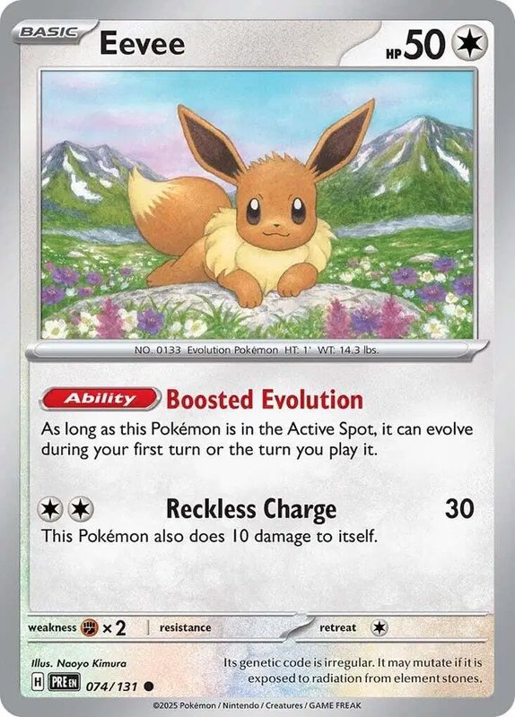 Eevee — Prismatic Evolutions 074/131