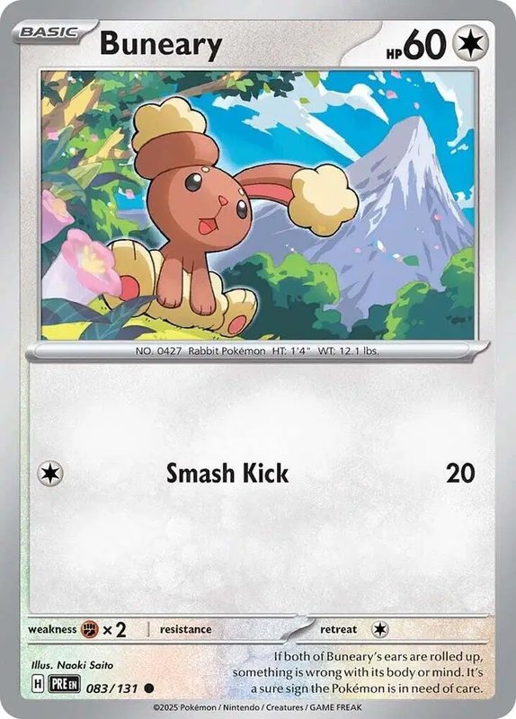 Buneary — Prismatic Evolutions 083/131