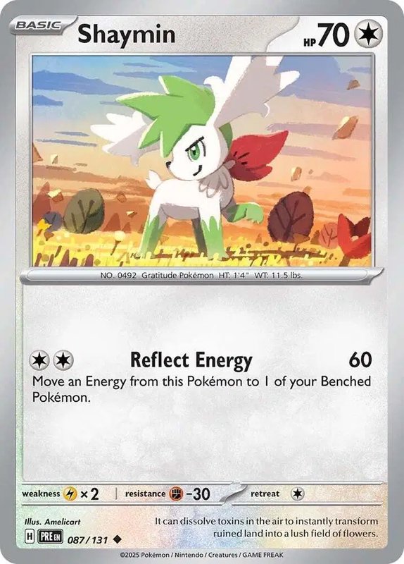 Shaymin — Prismatic Evolutions 087/131