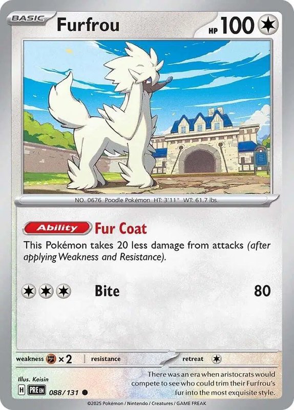 Furfrou — Prismatic Evolutions 088/131