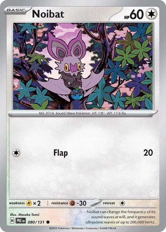 Noibat — Prismatic Evolutions 090/131