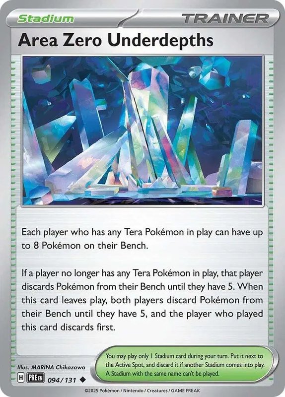 Area Zero Underdepths — Prismatic Evolutions 094/131